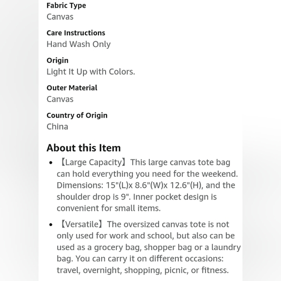 See Updated listing Max offer's Hello Weekend Pink Word print Large Totebag - Picture 15 of 15